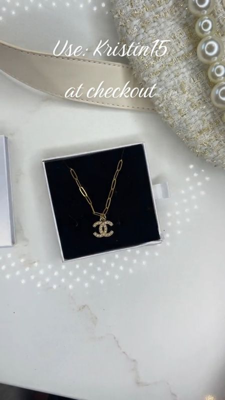 Chanel Repurposed Necklace - Use code: KRISTIN15



#LTKGiftGuide #LTKstyletip