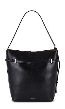 VERAFIED Belted Tote Bag in Black from Revolve.com | Revolve Clothing (Global)