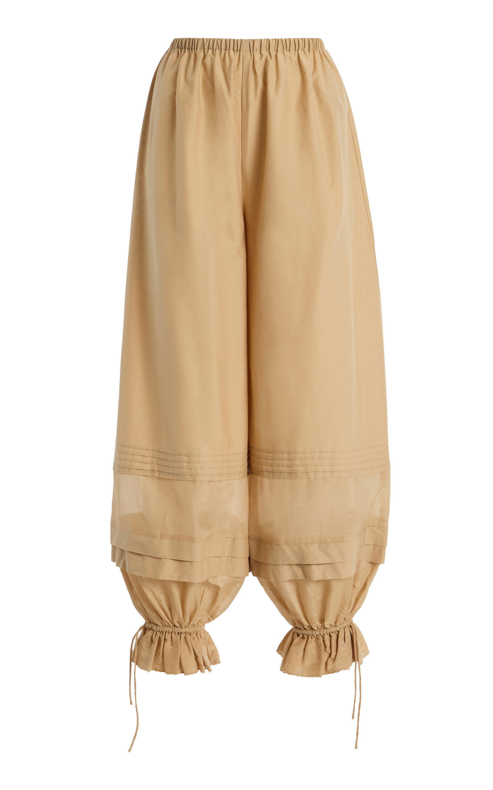 Exclusive Pearl Cotton-Silk Balloon Pants | Moda Operandi (Global)
