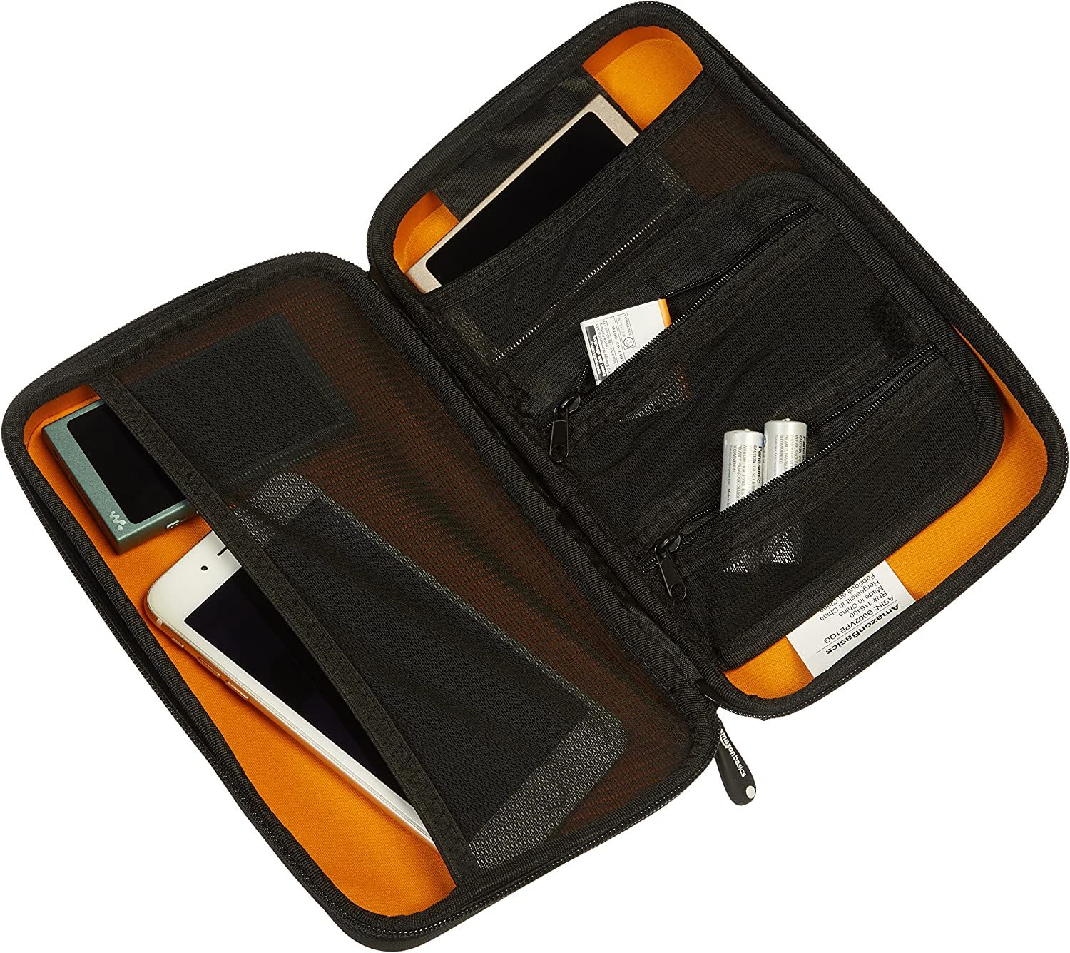 AmazonBasics Universal Travel Case Organizer for Small Electronics and Accessories, Black | Amazon (CA)