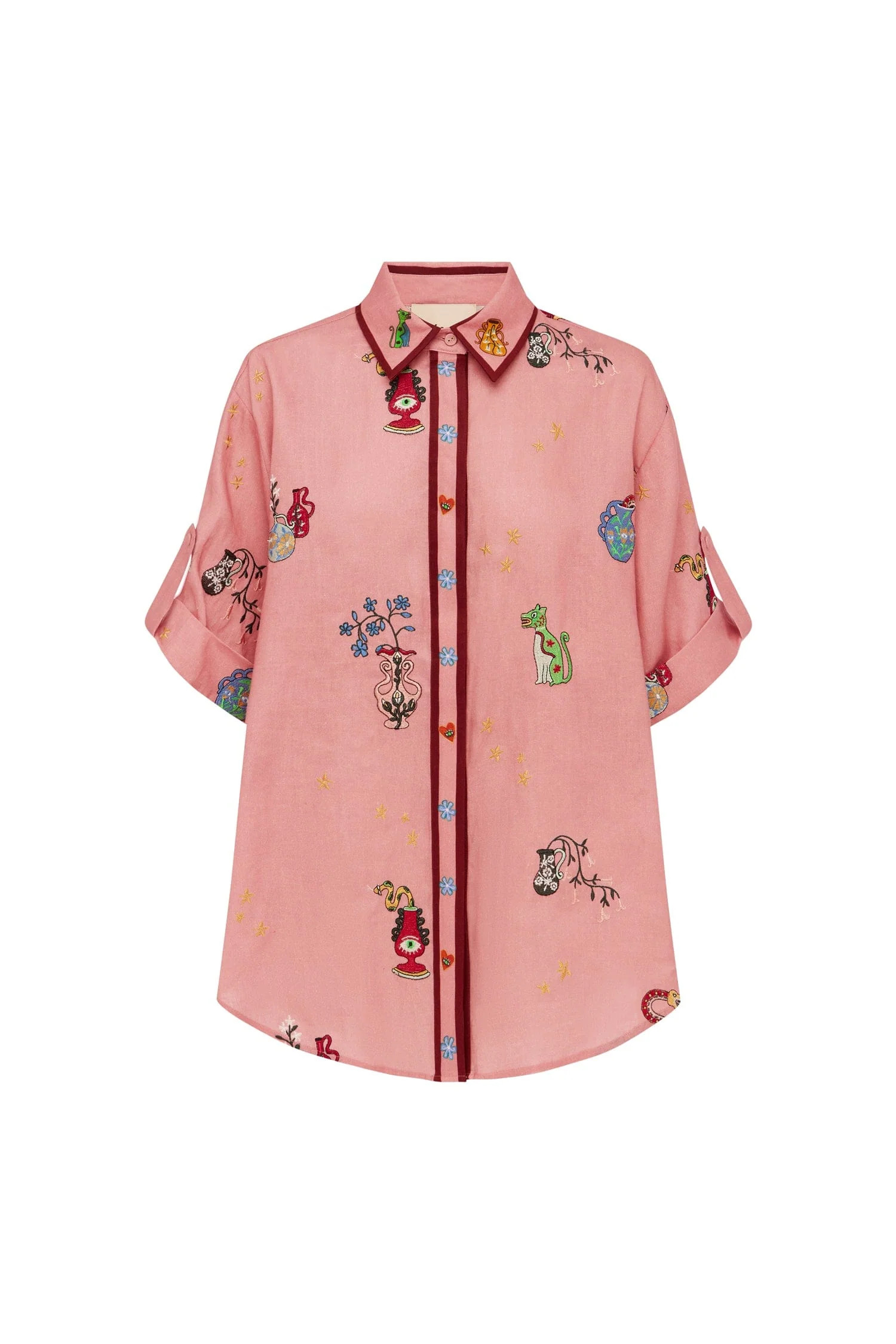 TIMMY EMBROIDERED SHIRT | Alemais (AU, US, UK)