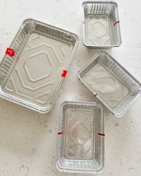 Small and large aluminum pans! 

#LTKparties #LTKhome #LTKfindsunder50