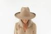 The Cara Loren Pencil Brim Hat - Tan | Gigi Pip