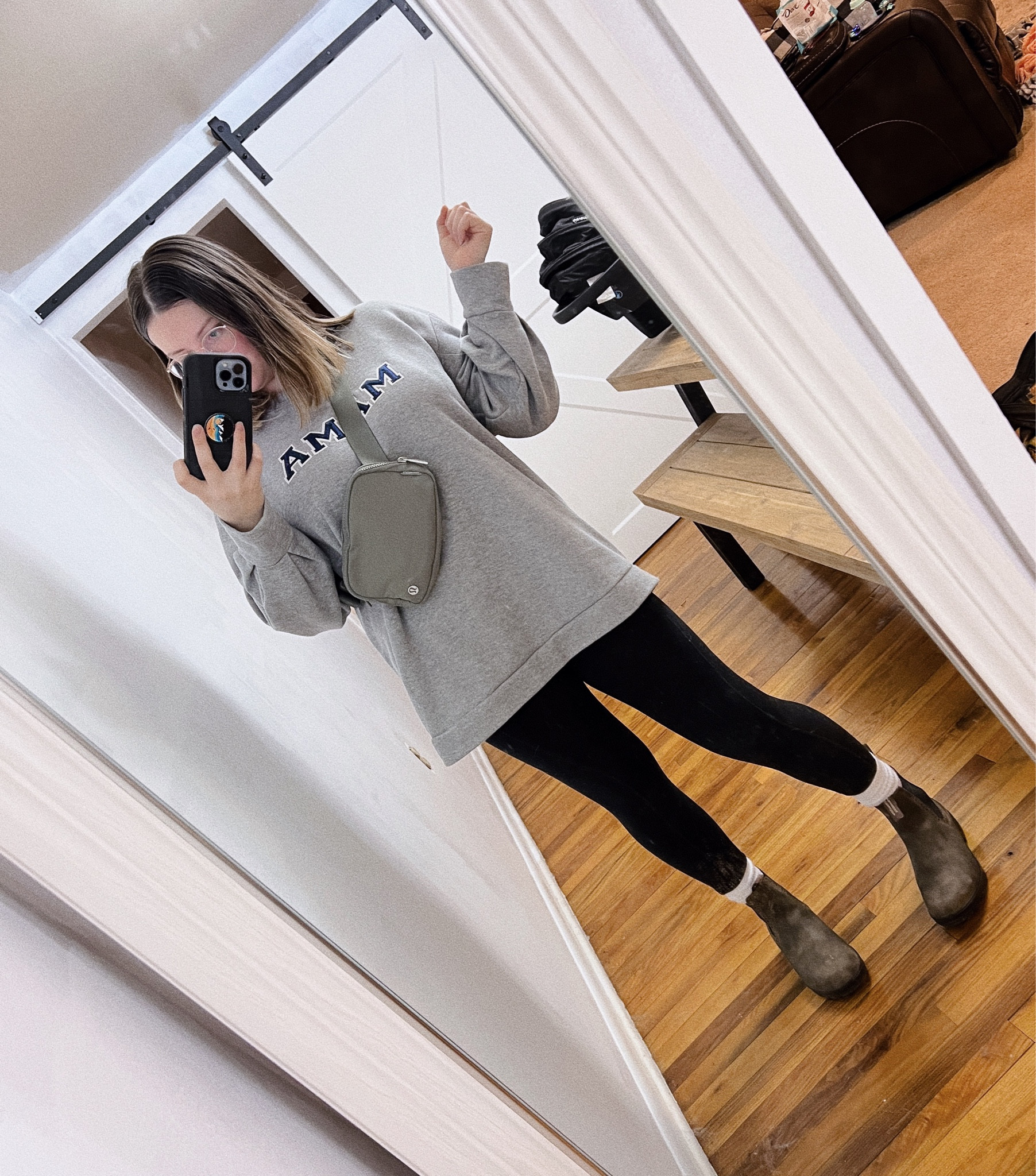 Mama sweatshirt
Lululemon belt bag
Lululemon Wunder train tights - Size 8
Blundstone Chelsea boots

#LTKFind #LTKaustralia #LTKstyletip