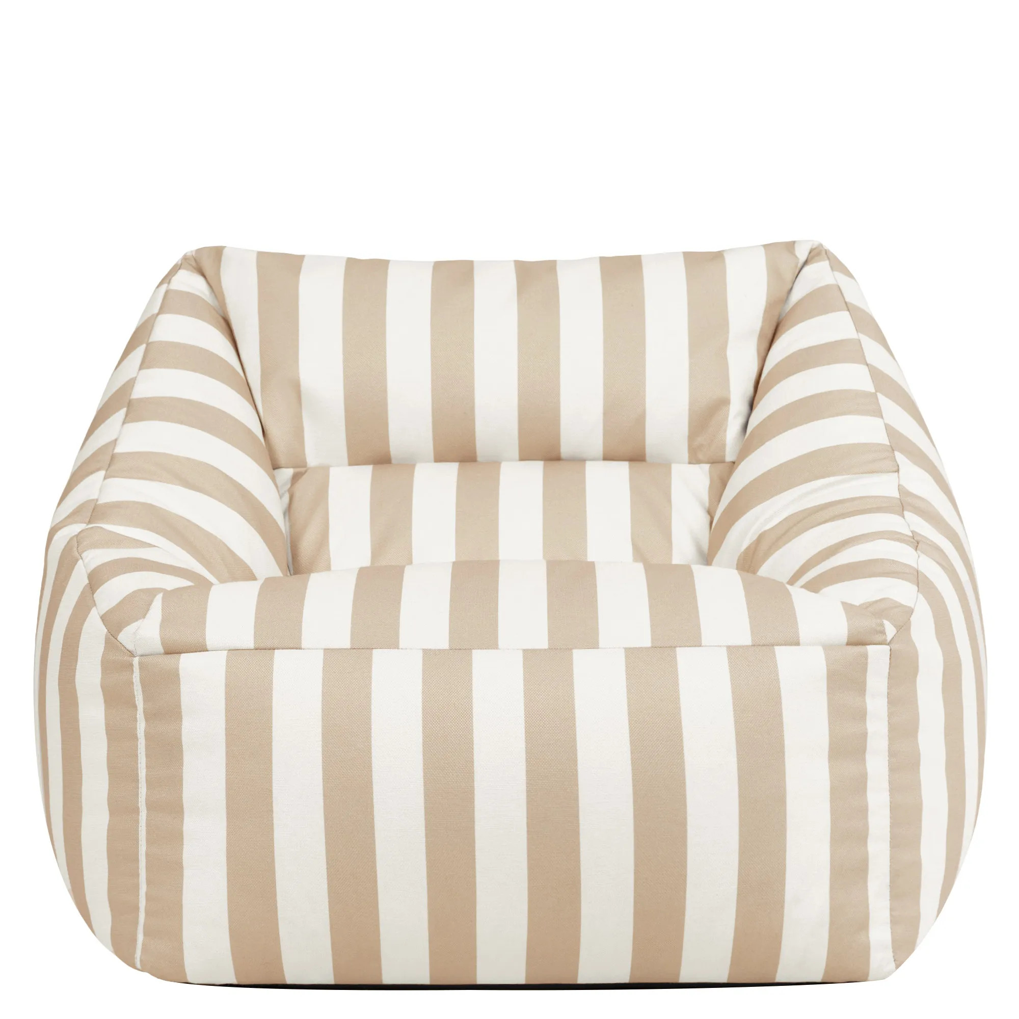 Taupe icon Natalia Stripe Soft Woven Kyoto Armchair Bean Bag | Debenhams | Debenhams UK