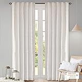 H.VERSAILTEX Linen Curtains Light Filtering Privacy Protecting Panels Premium Soft Rich Material ... | Amazon (US)