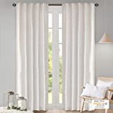 H.VERSAILTEX Linen Curtains Light Filtering Privacy Protecting Panels Premium Soft Rich Material ... | Amazon (US)