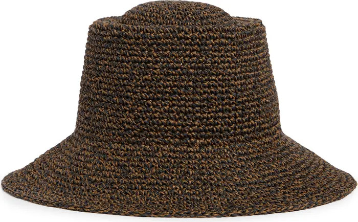 Lantern Packable Straw Bucket Hat | Nordstrom