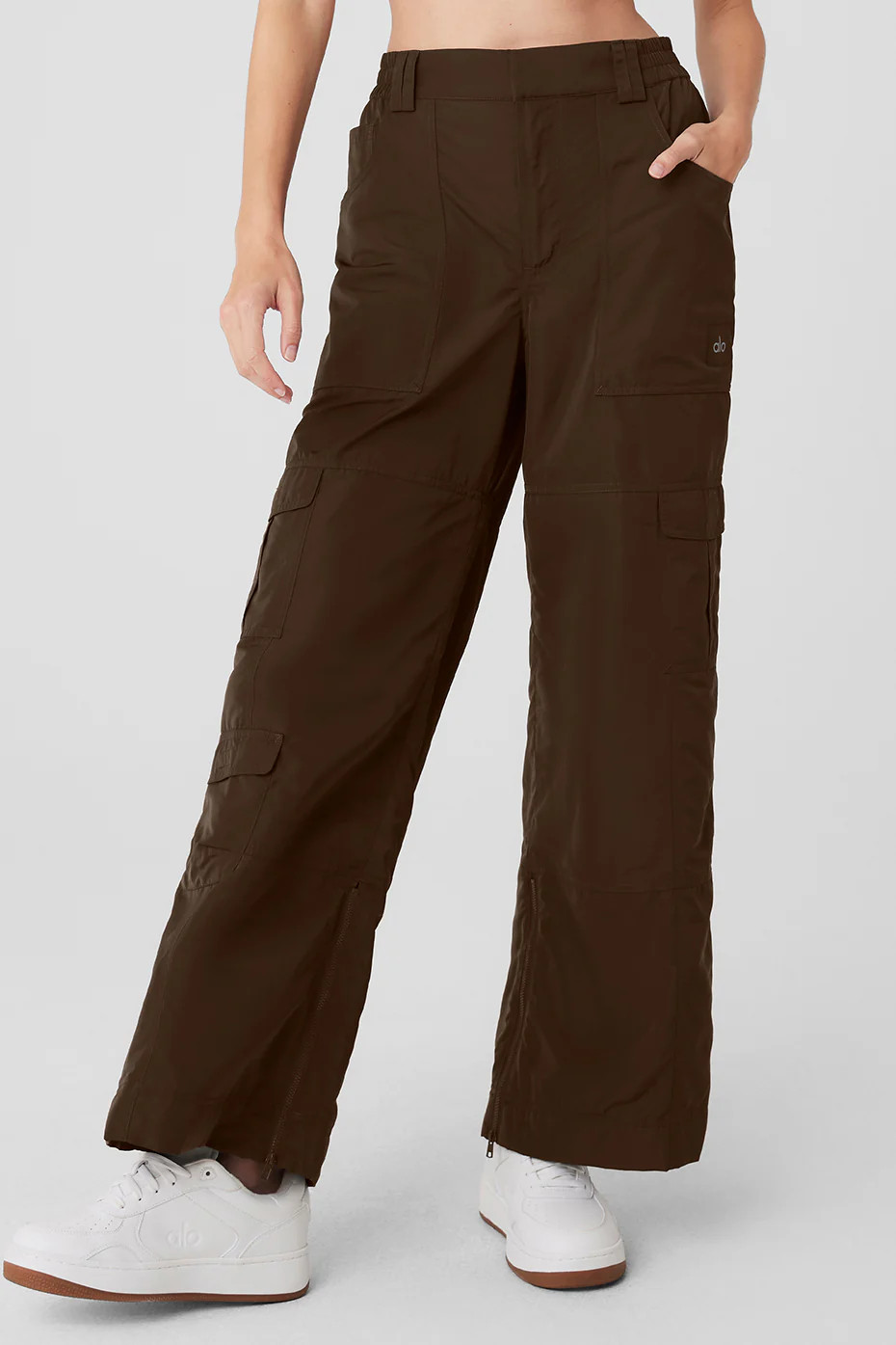 Scholar Knit High-Waist Cargo Pant | Alo Yoga (US)