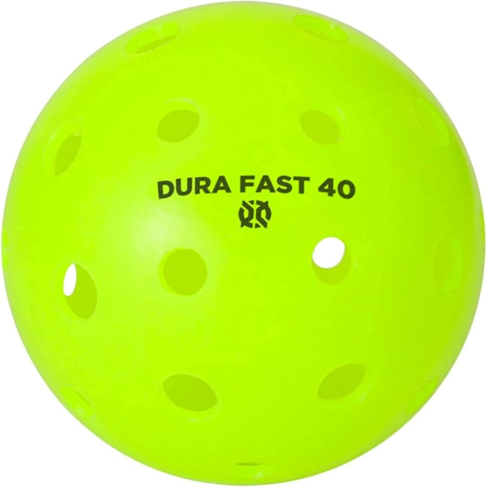 Dura Fast 40 Pickleballs | Outdoor Pickleball Balls Neon or Yellow USAPA Approved and Sanctioned ... | Amazon (US)