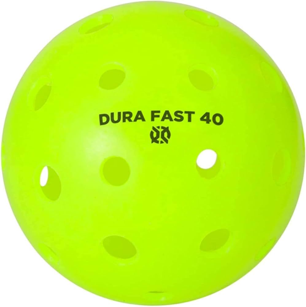 Dura Fast 40 Pickleballs | Outdoor Pickleball Balls Neon or Yellow USAPA Approved and Sanctioned ... | Amazon (US)