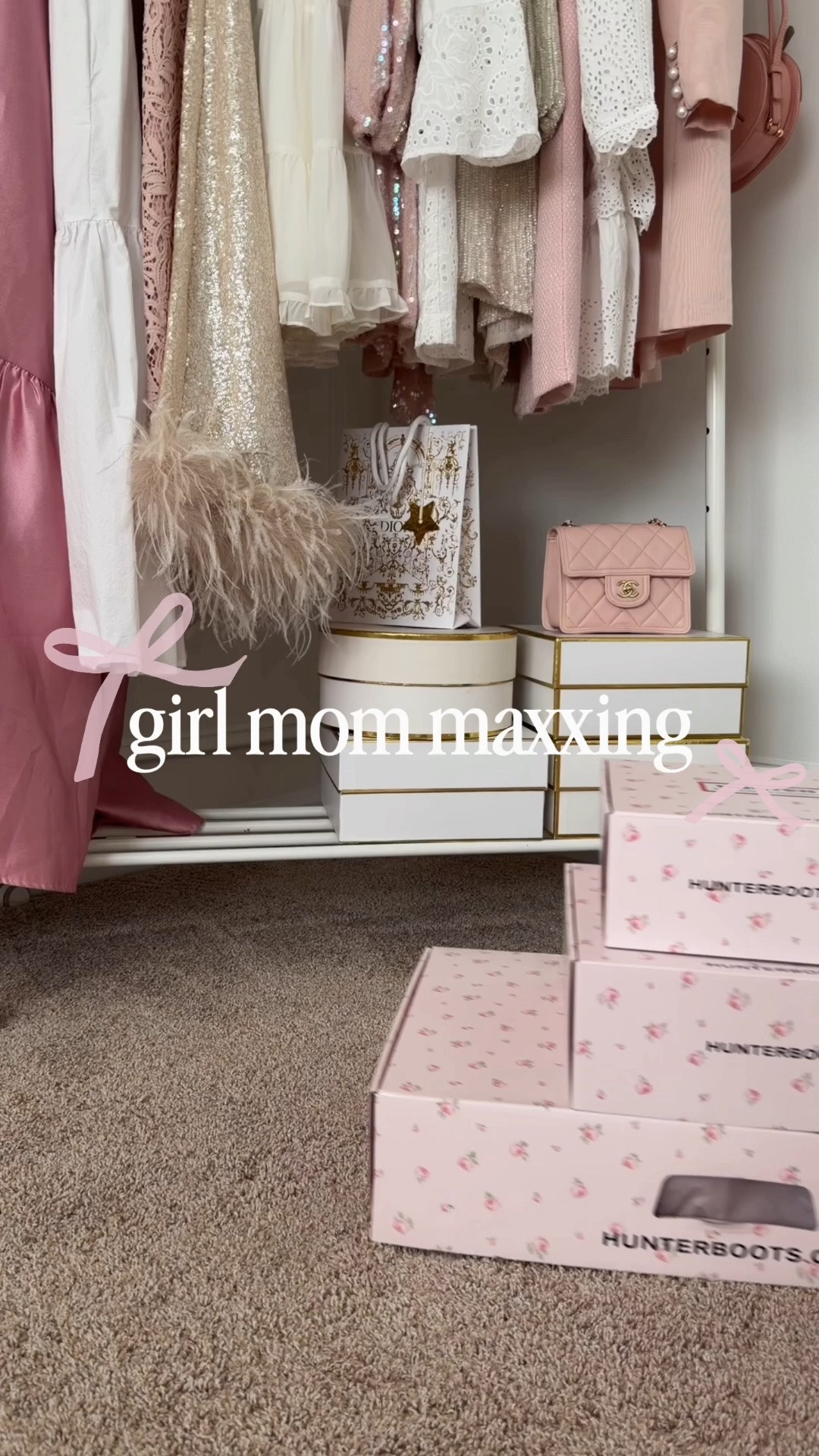 I couldn’t resist buying a trio of these darling loveshackfancy x hunter boots for the girls and I! The tall boots run a little roomy but are whole sizes only. I bought a size up for the girls so they can wear them longer, although Lucy won’t be in hers for a while she’s not even walking yet haha

#LTKmomlife