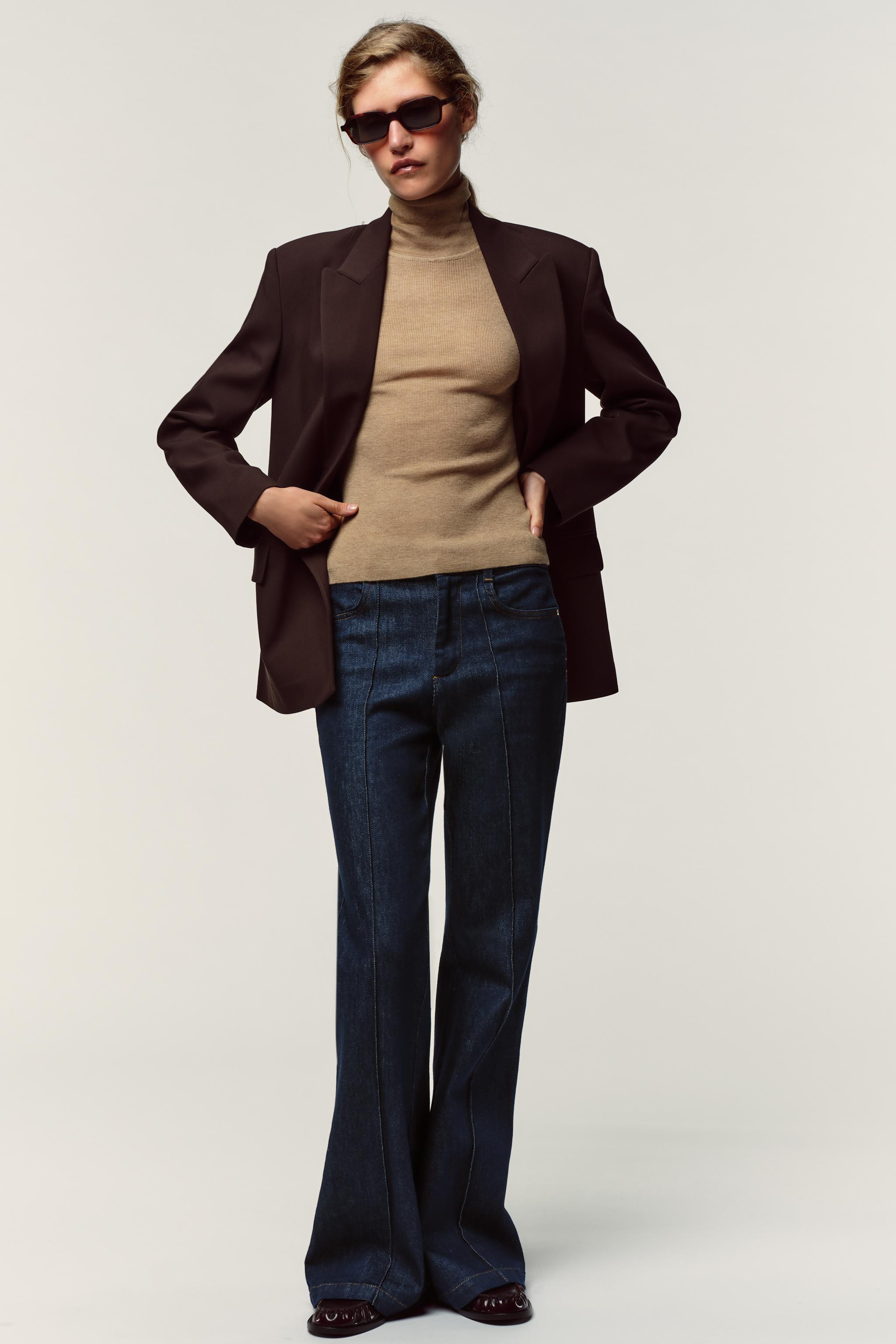 WOOL HIGH NECK JUMPER | Zara UK