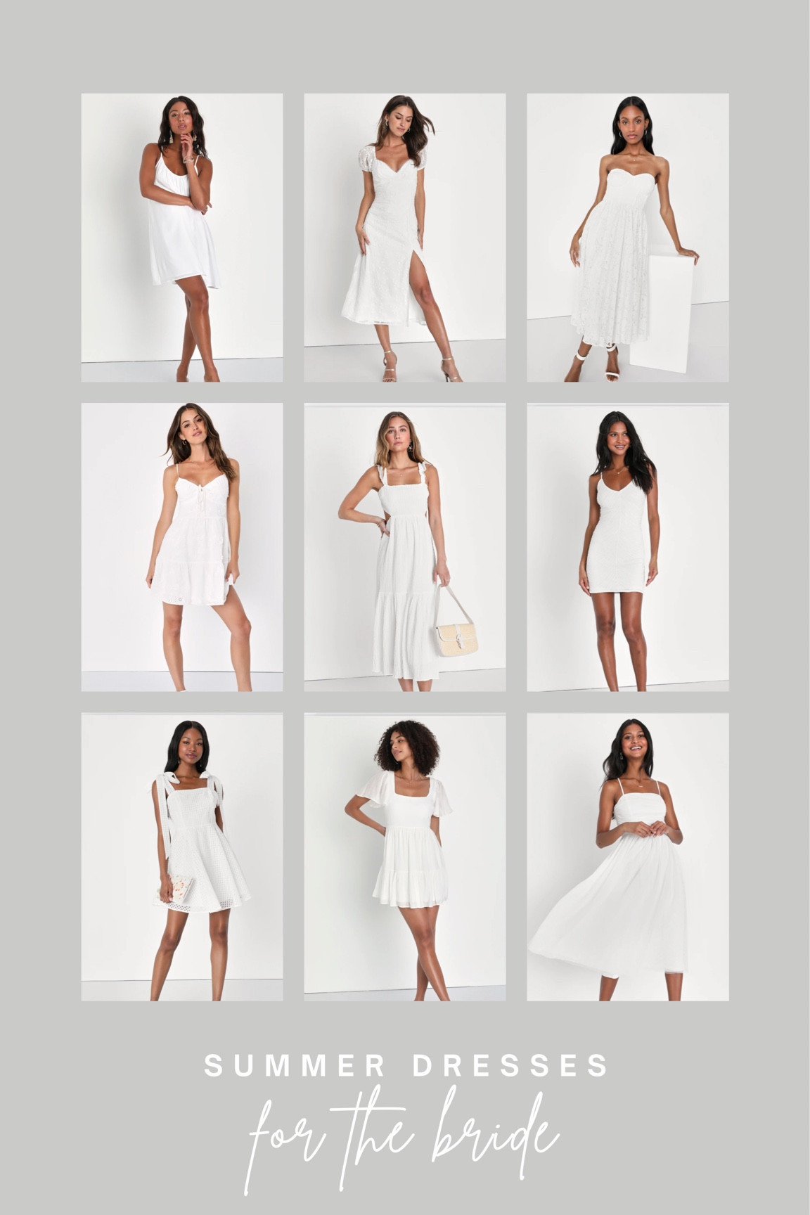 White summer dresses for the bride 🤍

Wedding | wedding look | bridal dresses | white outfit | white jumpsuit | revolve | what to wear to wedding events | wedding looks | outfit for brides | bride to be | wedding season | rehearsal dinner | bridal shower | bachelorette party 

#LTKunder100 #LTKwedding #LTKstyletip