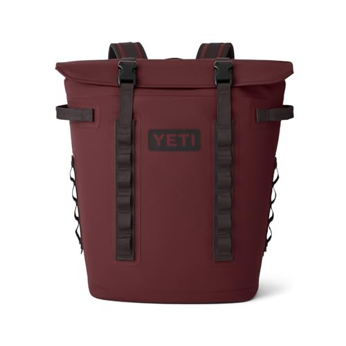 YETI Hopper M20 Backpack Soft Sided Cooler with MagShield Access, Wild Vine Red | Amazon (US)