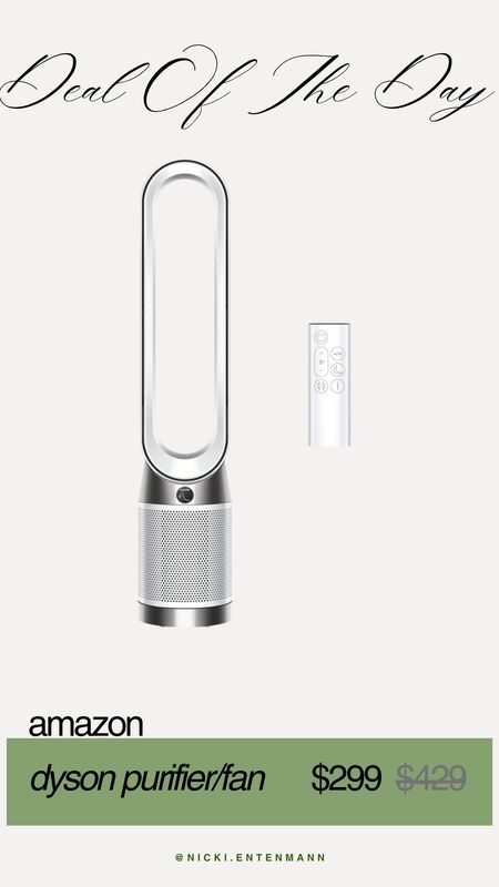 New Amazon daily deals! This is one of the best prices I’ve ever seen on the Dyson purifier fan!

Amazon home, amazon deals, Dyson on sale, home 

#LTKHome #LTKSaleAlert