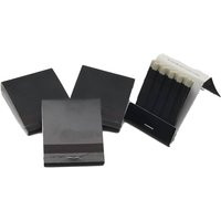 200 Plain Black Matches Matchbooks Wedding, Birthday With White Head Strikers 20 Strike | Etsy (US)