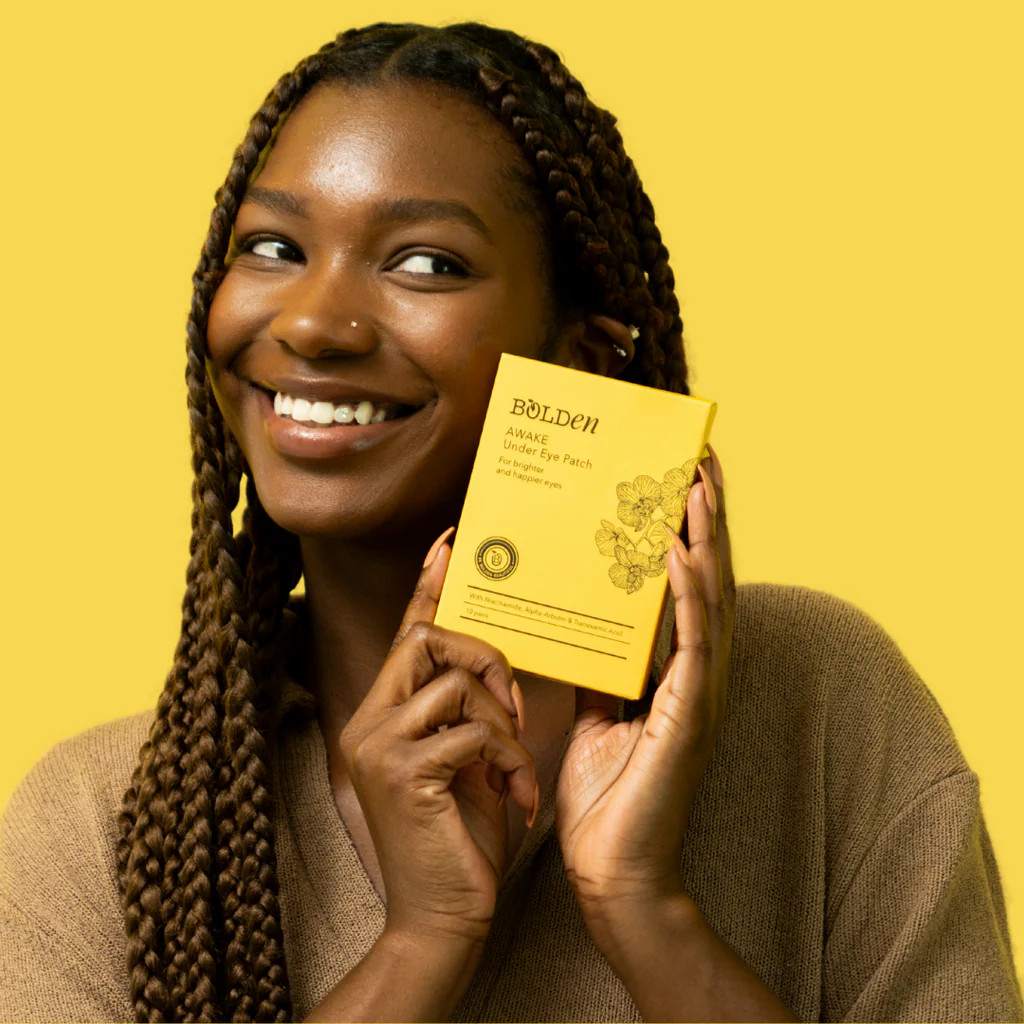 Bolden AWAKE Under Eye Patches | De-Puffing & Brightening for Tired Eyes | The Bolden Company