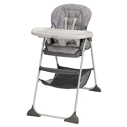 Graco Slim Snacker High Chair, Ultra Compact High Chair, Whisk | Amazon (US)