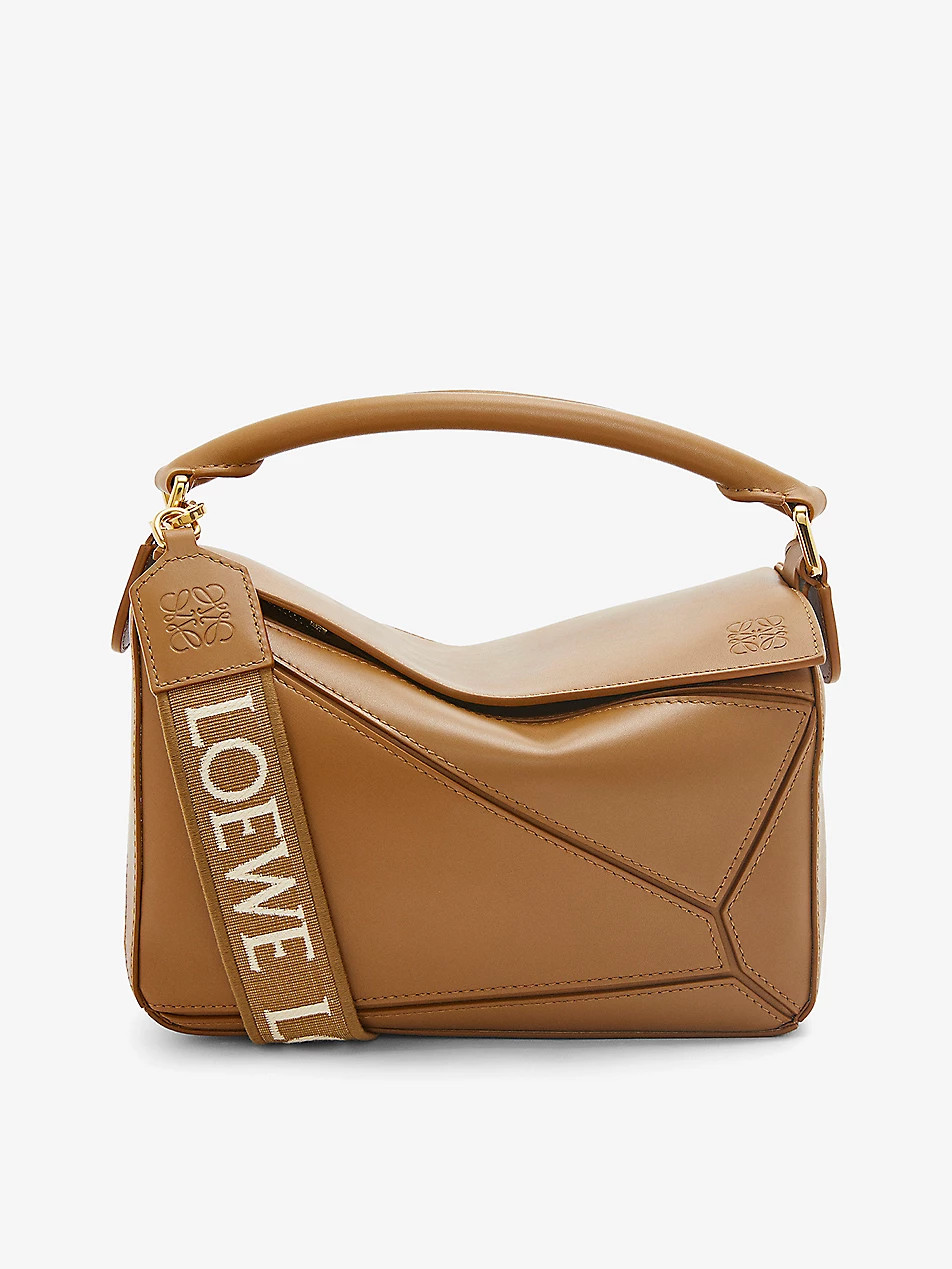 Puzzle small leather shoulder bag | Selfridges