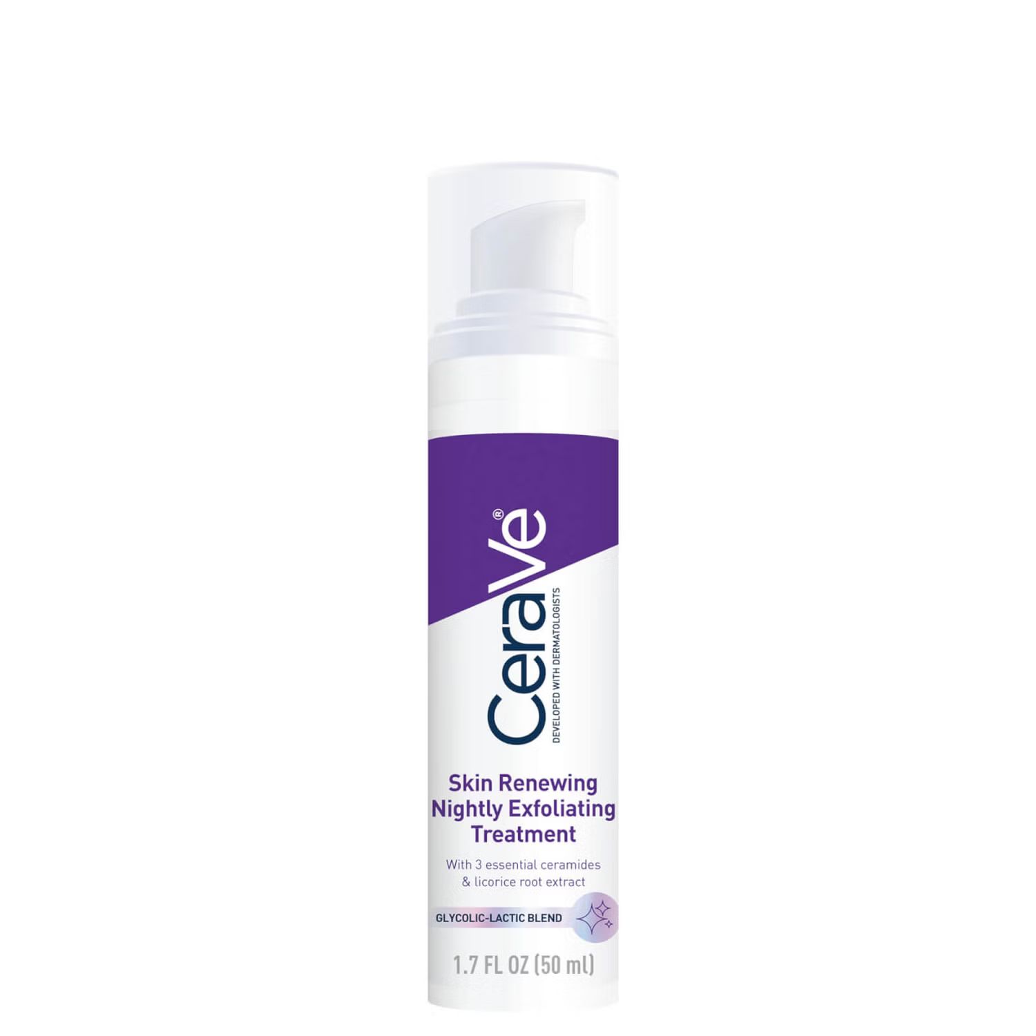 CeraVe Skin Renewing Nightly Exfoliating Anti-Aging Treatment Serum with Glycolic Acid and Lactic... | Dermstore (US)