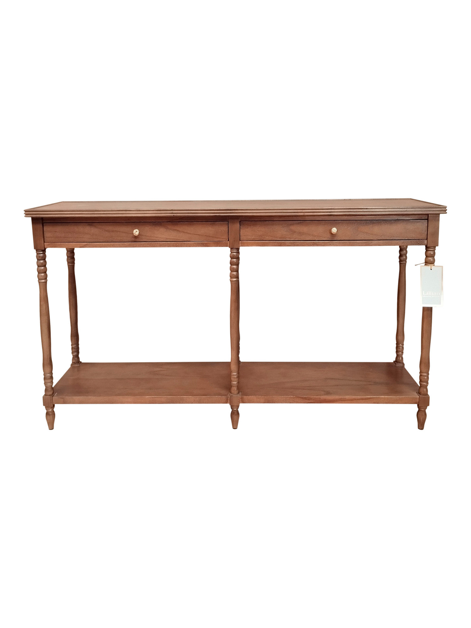 60x34.5 Spindle Leg Console Table | Furniture & Lighting | Marshalls | Marshalls