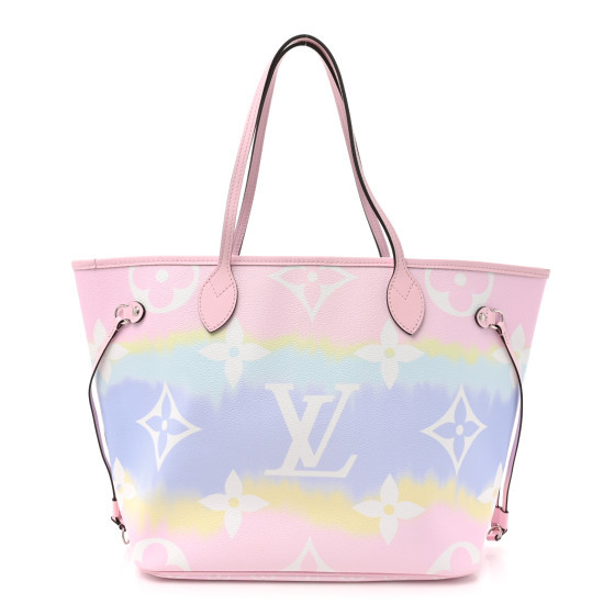 Monogram Escale Neverfull MM Pastel | FASHIONPHILE (US)