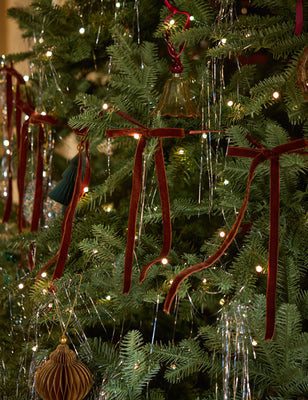 Danita Velvet Garland, Olive | Lulu and Georgia 