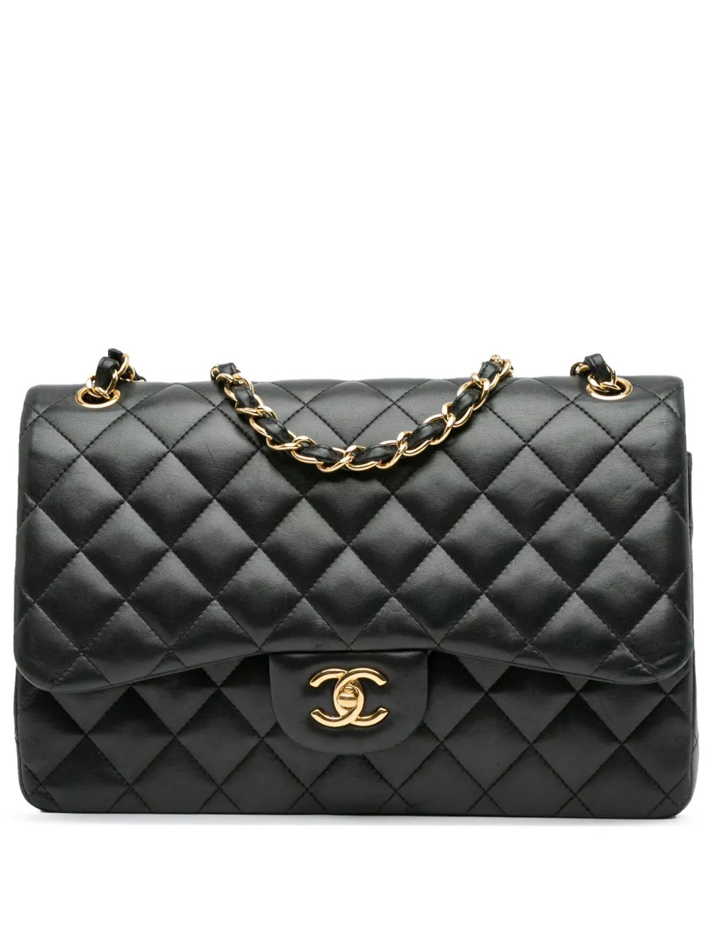 2015-2016 Jumbo Classic Lambskin Double Flap shoulder bag | Farfetch Global