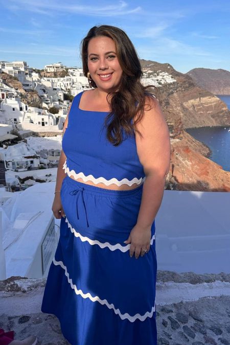 One of my fav vacation sets! Wore this matching 2 piece set in Greece and plan to wear all summer long. Wearing xxl, usually 2xl plus. Other options available including dresses, pant sets and short sets. 

#LTKStyleTip #LTKMidsize #LTKPlusSize