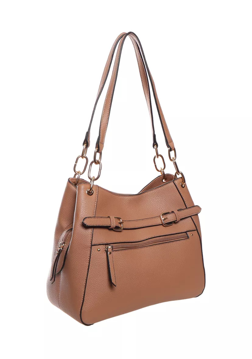 Pebble Belted Shoulder Bag | Belk