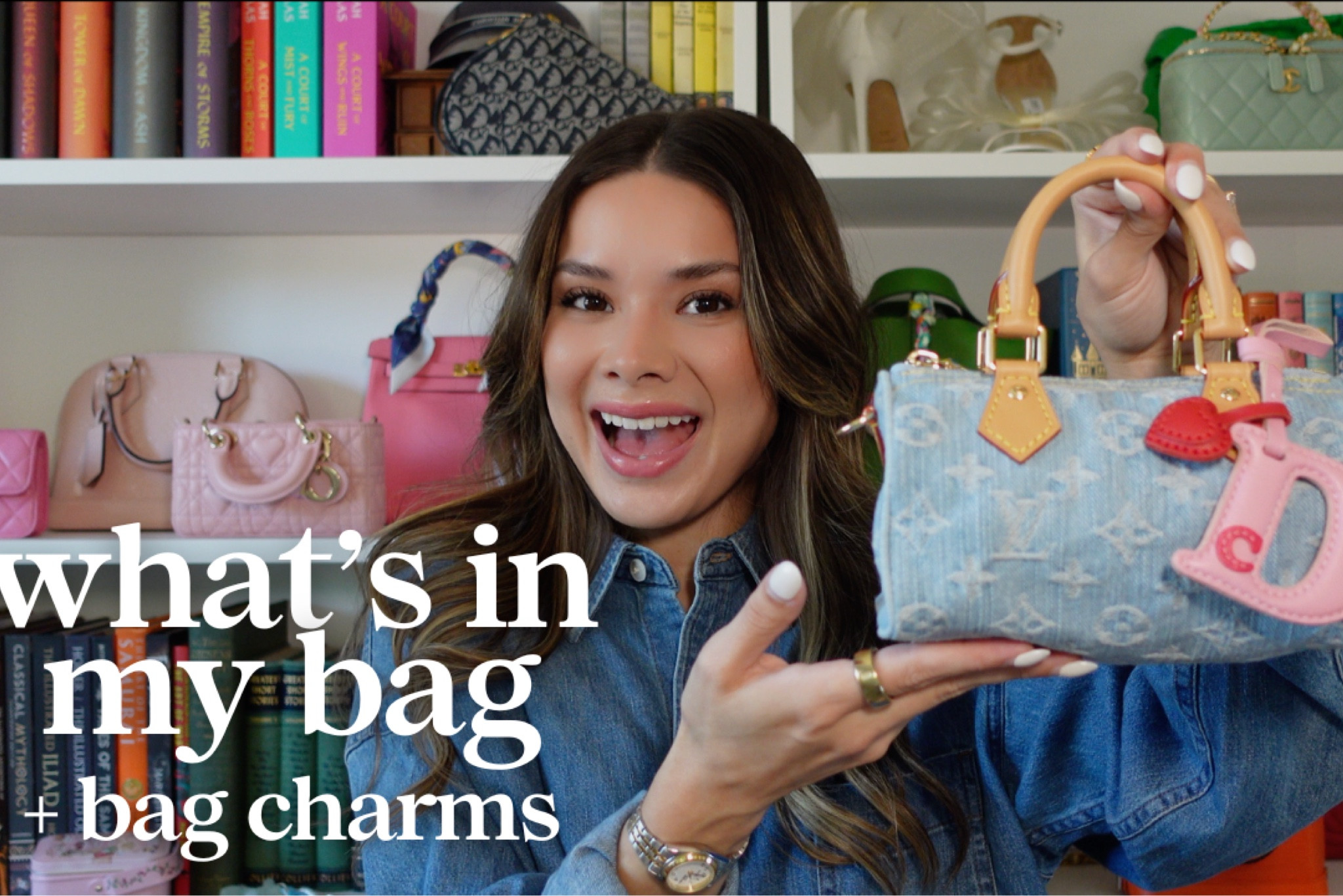 what’s in my bag: Louis Vuitton denim nano speedy YouTube video now up!! +++ bag charms 🫶

#LTKStyleTip #LTKItBag #LTKVideo