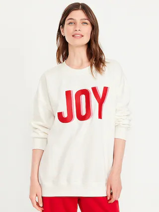 SoComfy Oversized Graphic Sweatshirt | Old Navy (US)