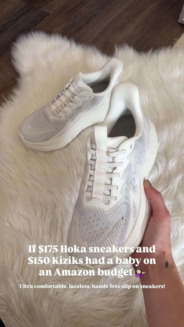 If $175 hoka sneakers and $150 kiziks had a baby on an Amazon budget! 💁🏻‍♀️

#LTKfitnessgoals #LTKvlog #LTKActive
