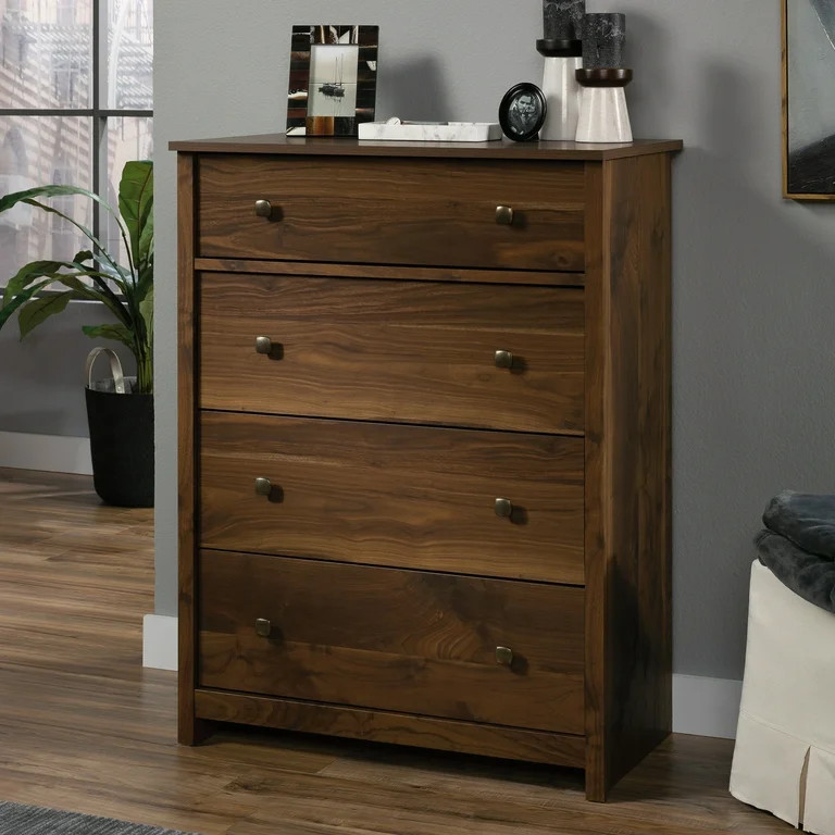 Sauder River Ranch 4-Drawer, Grand Walnut Finish | Walmart (US)