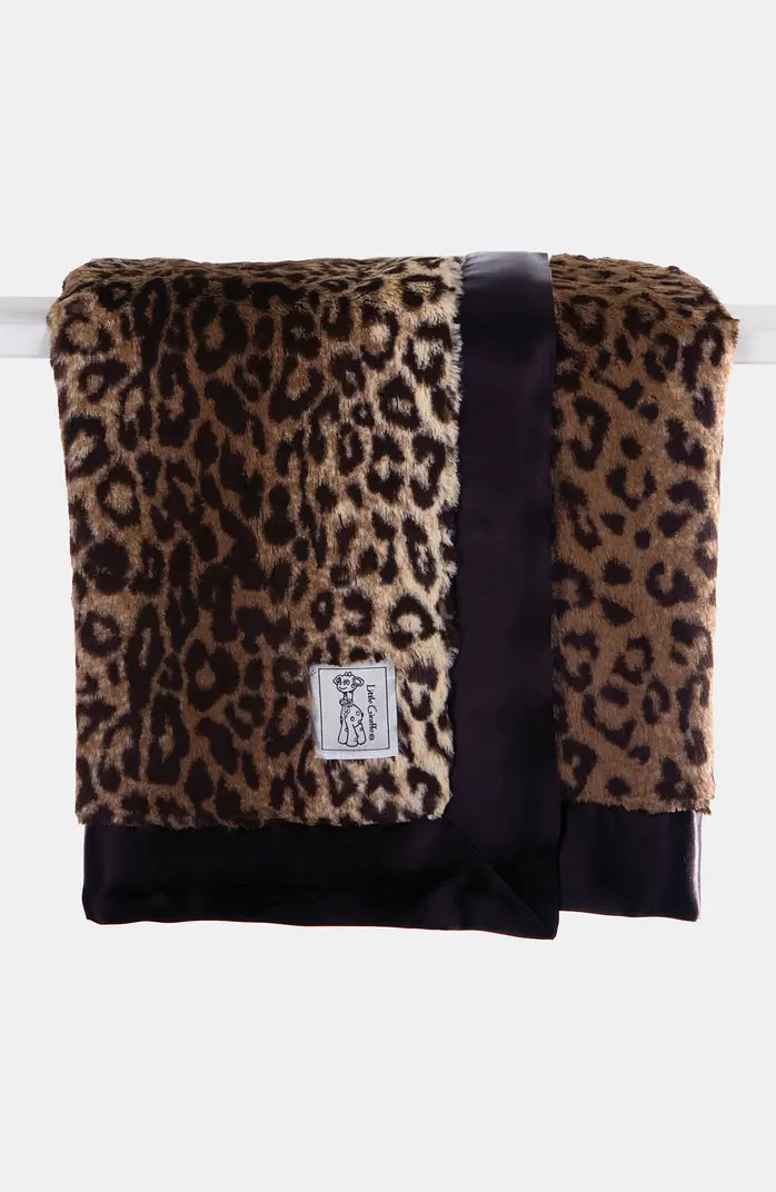 Little Giraffe Leopard Print Blanket | Nordstrom | Nordstrom