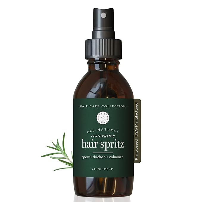 Rowe Casa Organics Natural Restorative Hair Spritz with Witch Hazel & Therapeutic Essential Oils,... | Amazon (US)
