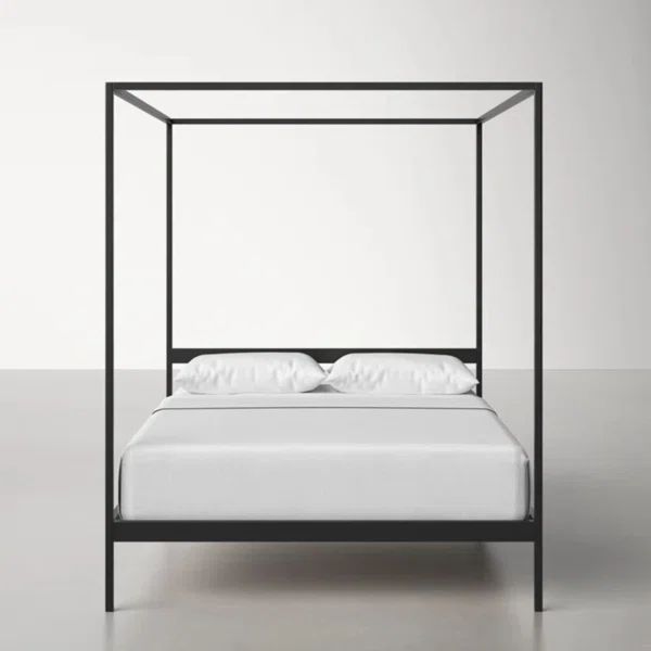 Bodoy Metal Canopy Platform Bed Frame | Wayfair North America