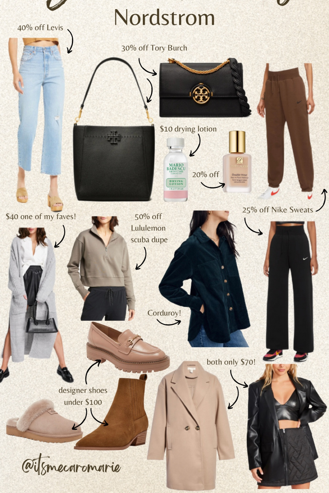 Black Friday deals, sale, savings, Christmas, holiday, gift for her, affordable deals, cardigan, cozy looks, winter style, Tory Burch, Levi’s, hugs, Nike, coat deals, camel coat, Nordstrom sale, oversized cardigan, lululemon dupe 

#LTKHoliday #LTKCyberweek #LTKsalealert