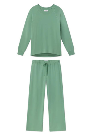 Relax Pants Set in Boxwood | Lake Pajamas