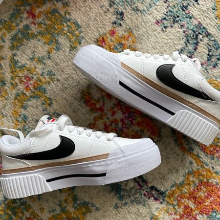 Snagged these platform Nike sneakers on sale for our trip to Portugal! White sneakers, platform sneakers, nike, nike white sneakers 

#LTKfindsunder100 #LTKshoecrush #LTKsalealert