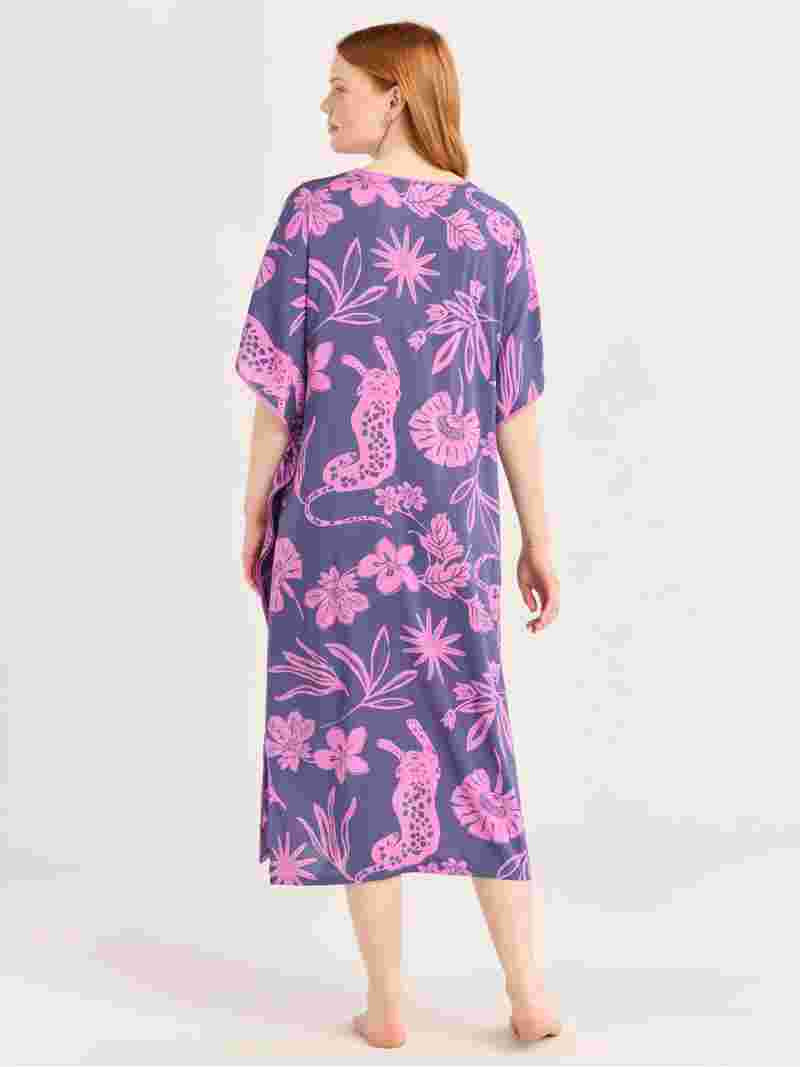 Joyspun Women’s Sleepwear Woven 46” Caftan Nightgown, S-4X | Walmart (US)