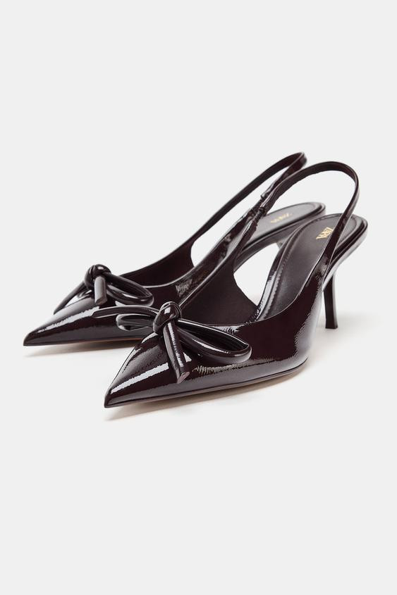 BOW HIGH HEELS | Zara UK