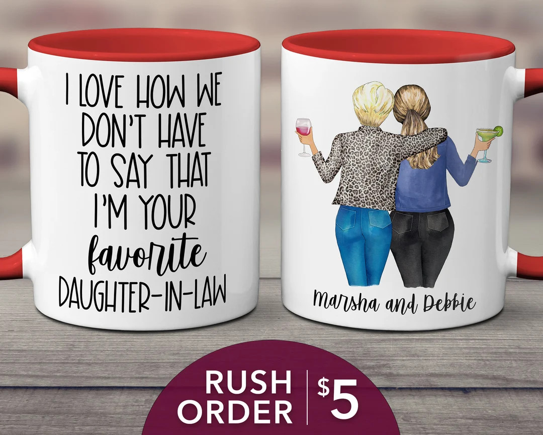 Mother in Law Gift I Love How We Don't Have to Say That - Etsy | Etsy (US)