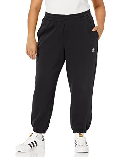 adidas Originals womens Essentials Fleece Joggers Track Pants, Black, XX-Small US | Amazon (US)