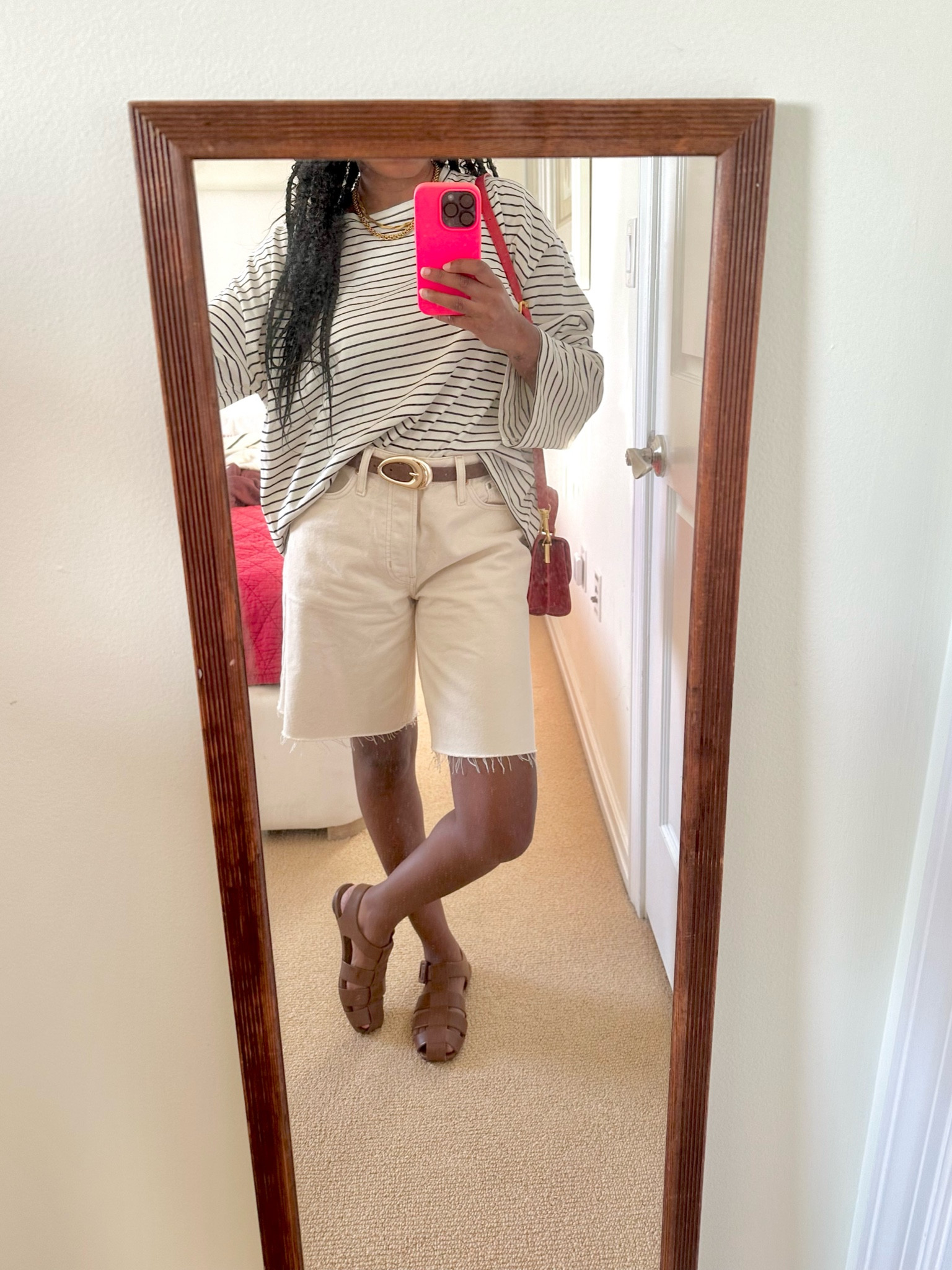 -size medium in shirt
-shoes run true to size
-belt runs true to sizee

#LTKStyleTip #LTKFindsUnder100 #LTKSeasonal