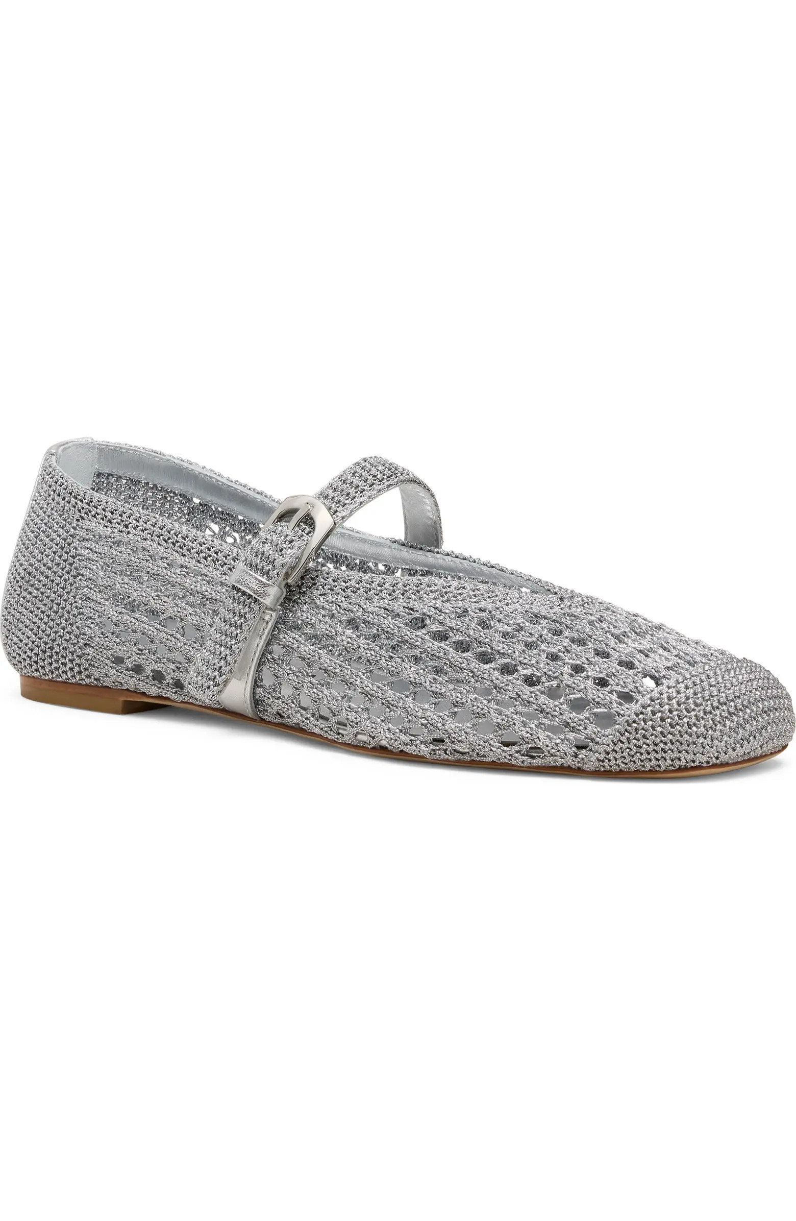 Leora Metallic Mary Jane Flat (Women) | Nordstrom