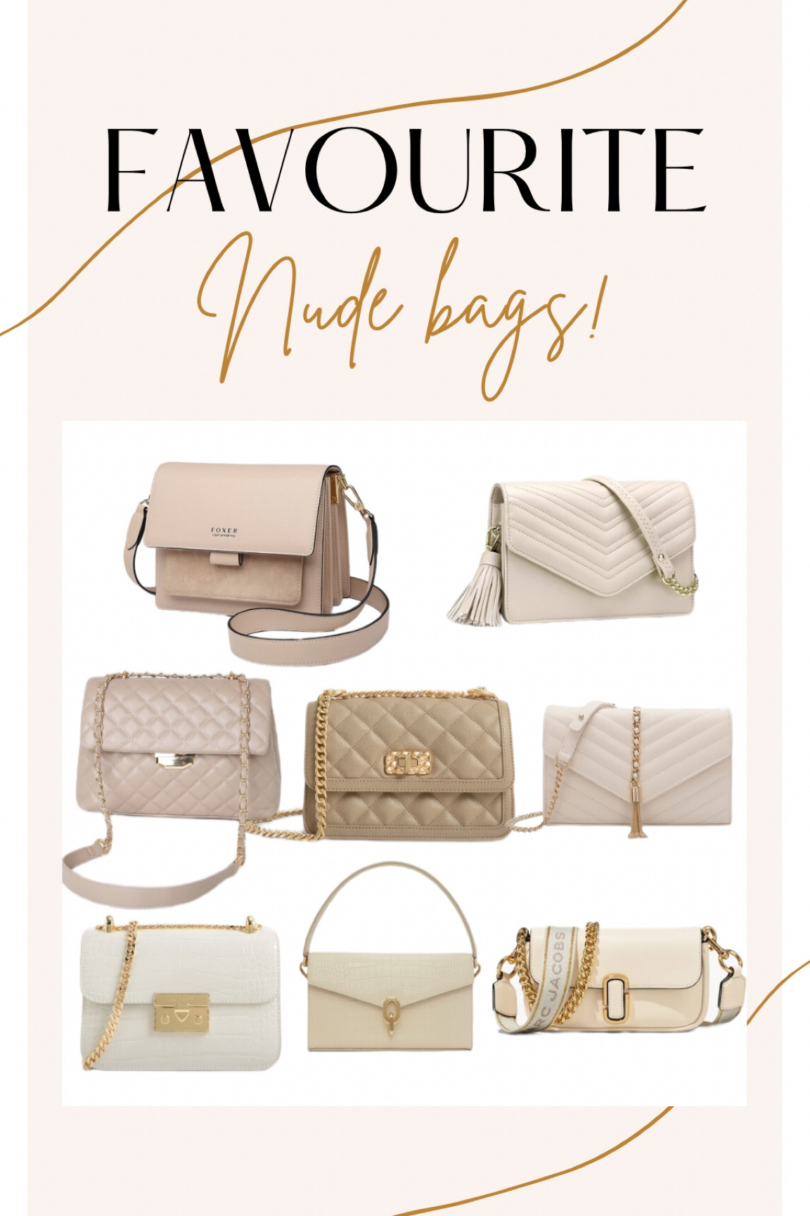 Favourite nude, beige bags 

#LTKFind #LTKGiftGuide #LTKitbag