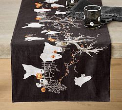 Scary Squad Organic Cotton Table Runner | Pottery Barn (US)