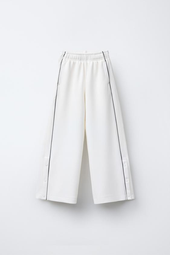 WIDE LEG QUALITY MODAL PANTS | Zara US